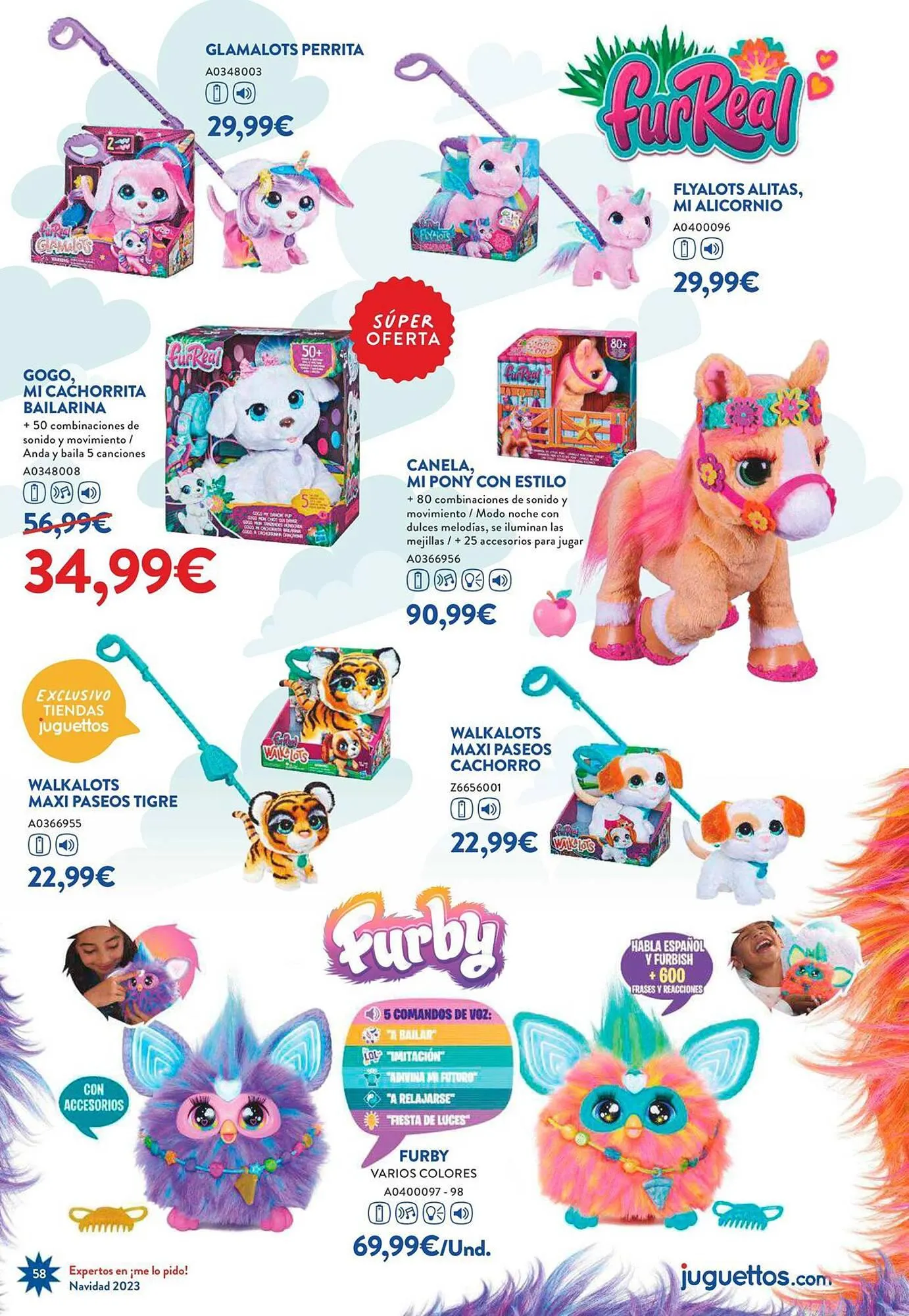 Catálogo de Folleto Juguettos 6 de noviembre al 24 de diciembre 2023 - Página 58