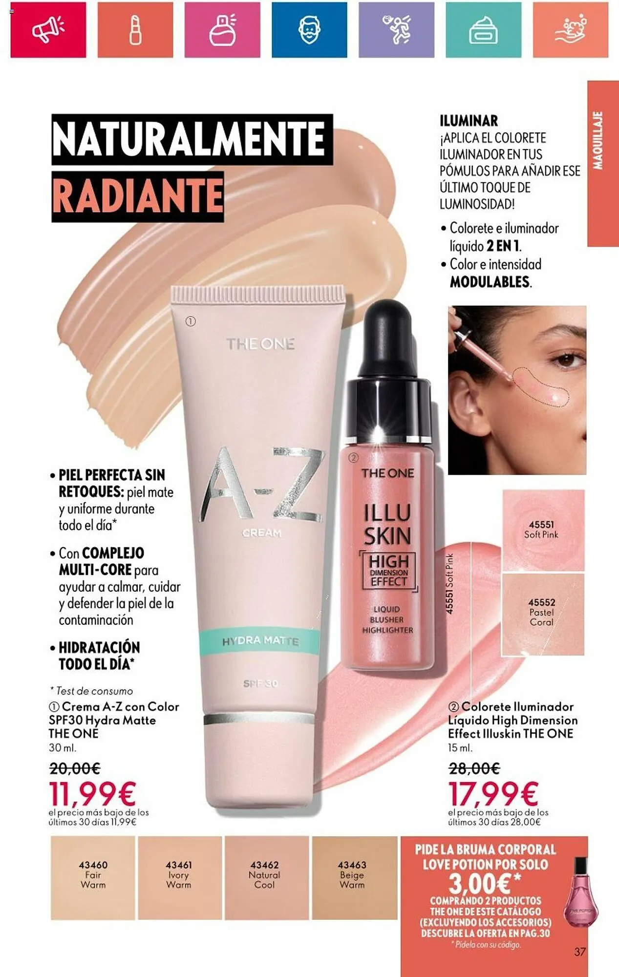 Catálogo de Folleto Oriflame 7 de mayo al 27 de mayo 2024 - Página 37