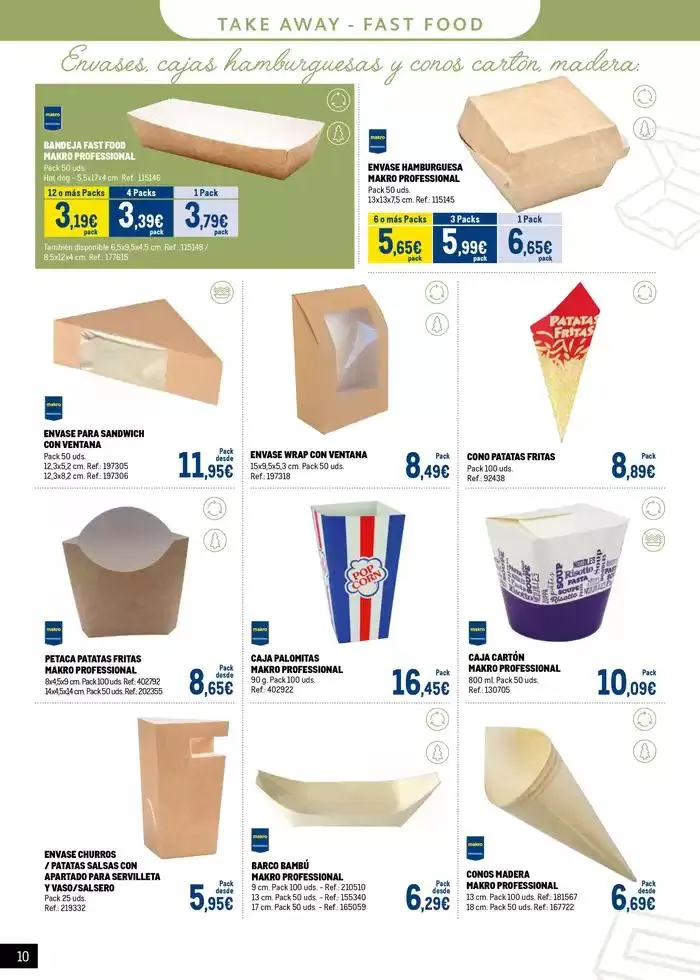Catálogo de Catalogo Desechables Take Away Centro 20 de mayo al 1 de junio 2025 - Página 10
