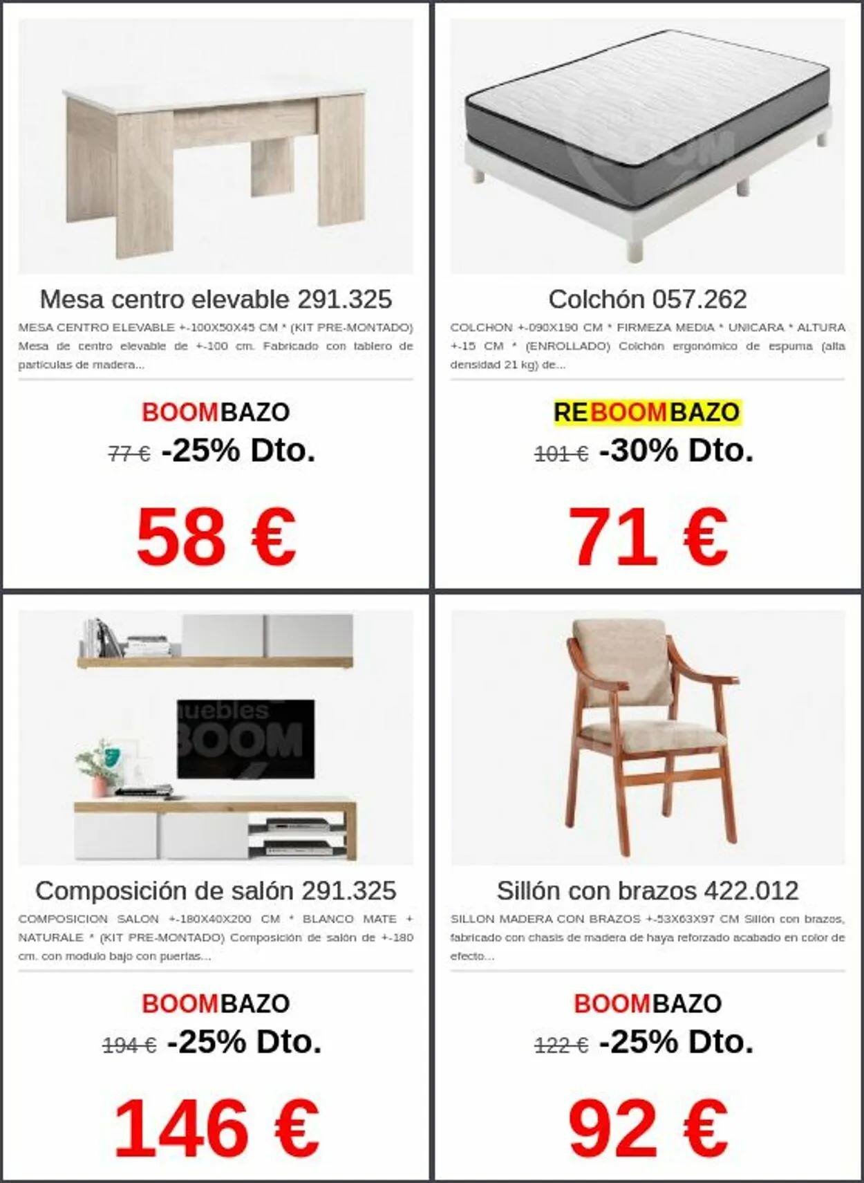 Catálogo de Muebles BOOM Oferta actual 16 de junio al 25 de junio 2025 - Página 3