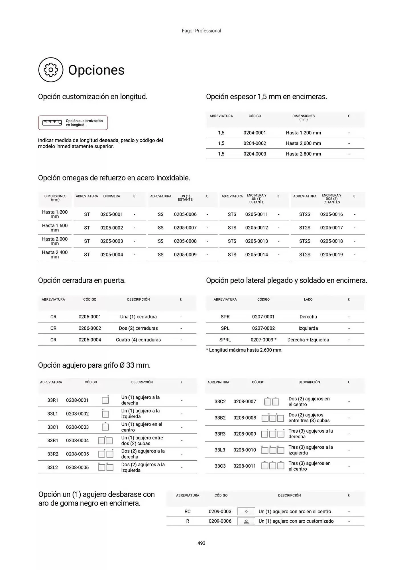 Catálogo de Folleto Fagor 3 de marzo al 1 de enero 2026 - Página 494