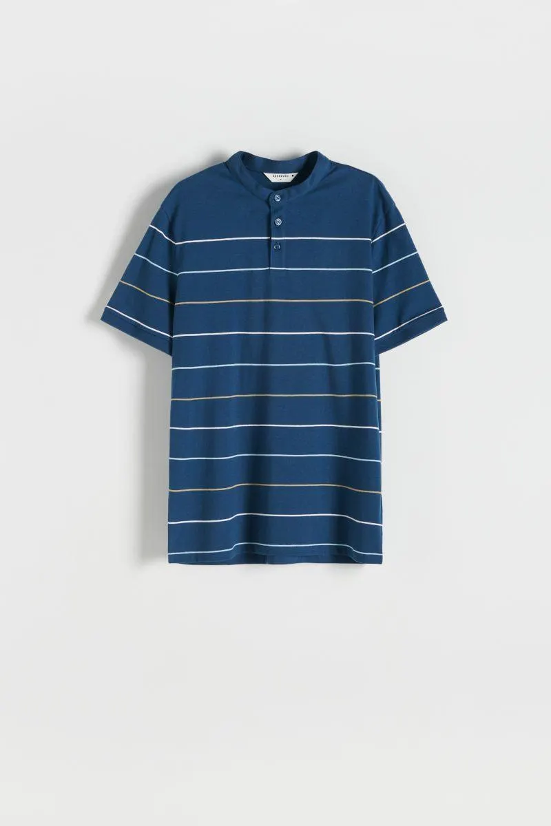 Polo regular fit a rayas