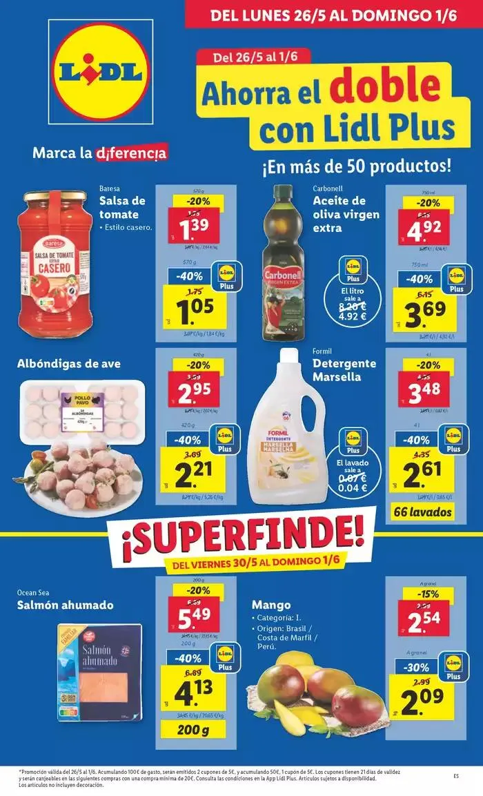 Catálogo de № 1 PRECIO - Ofertas válidas del 26/05 al 01/06 26 de mayo al 1 de junio 2025 - Página 1