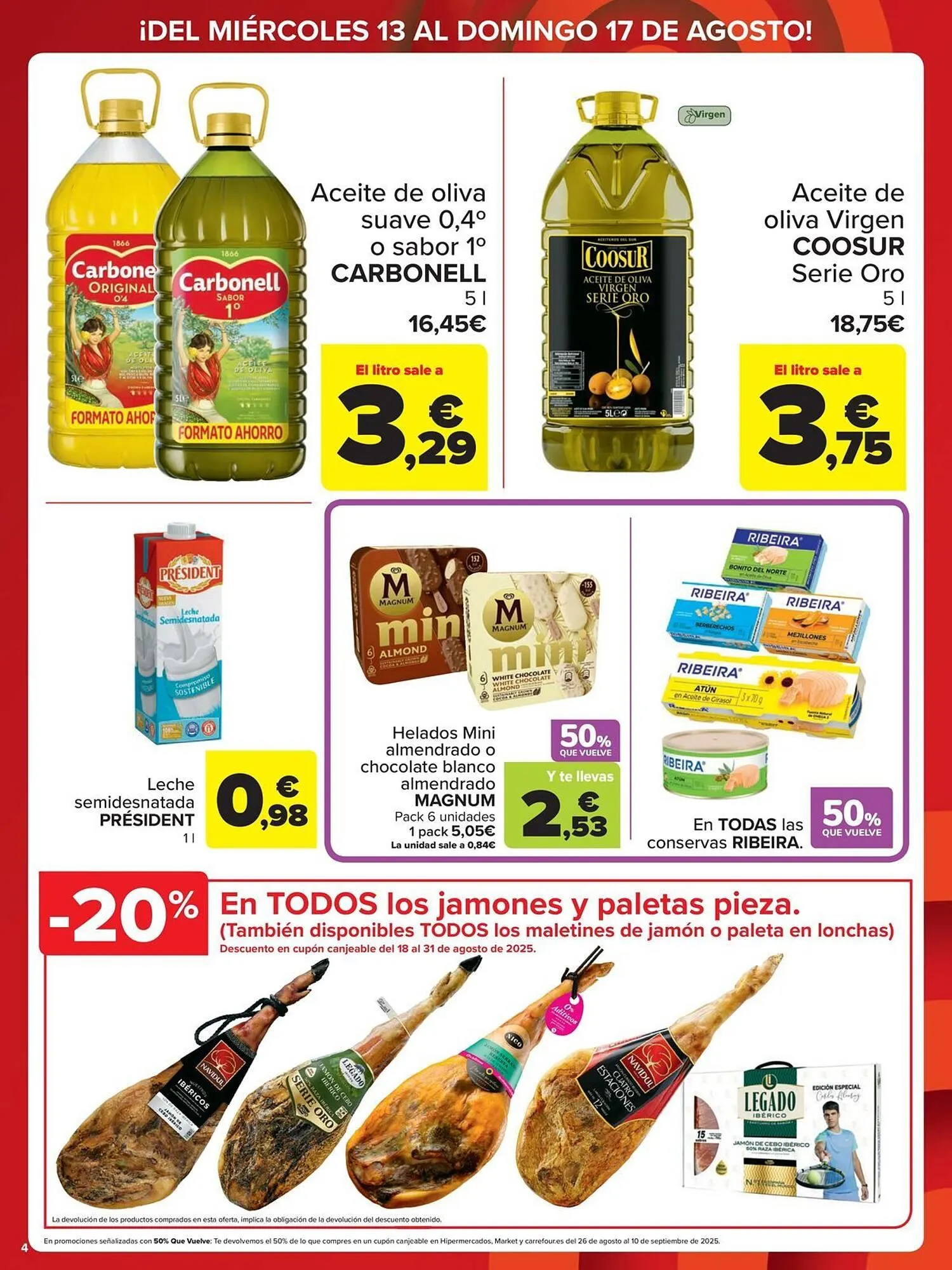 Catálogo de Folleto Carrefour 13 de agosto al 17 de agosto 2025 - Página 4