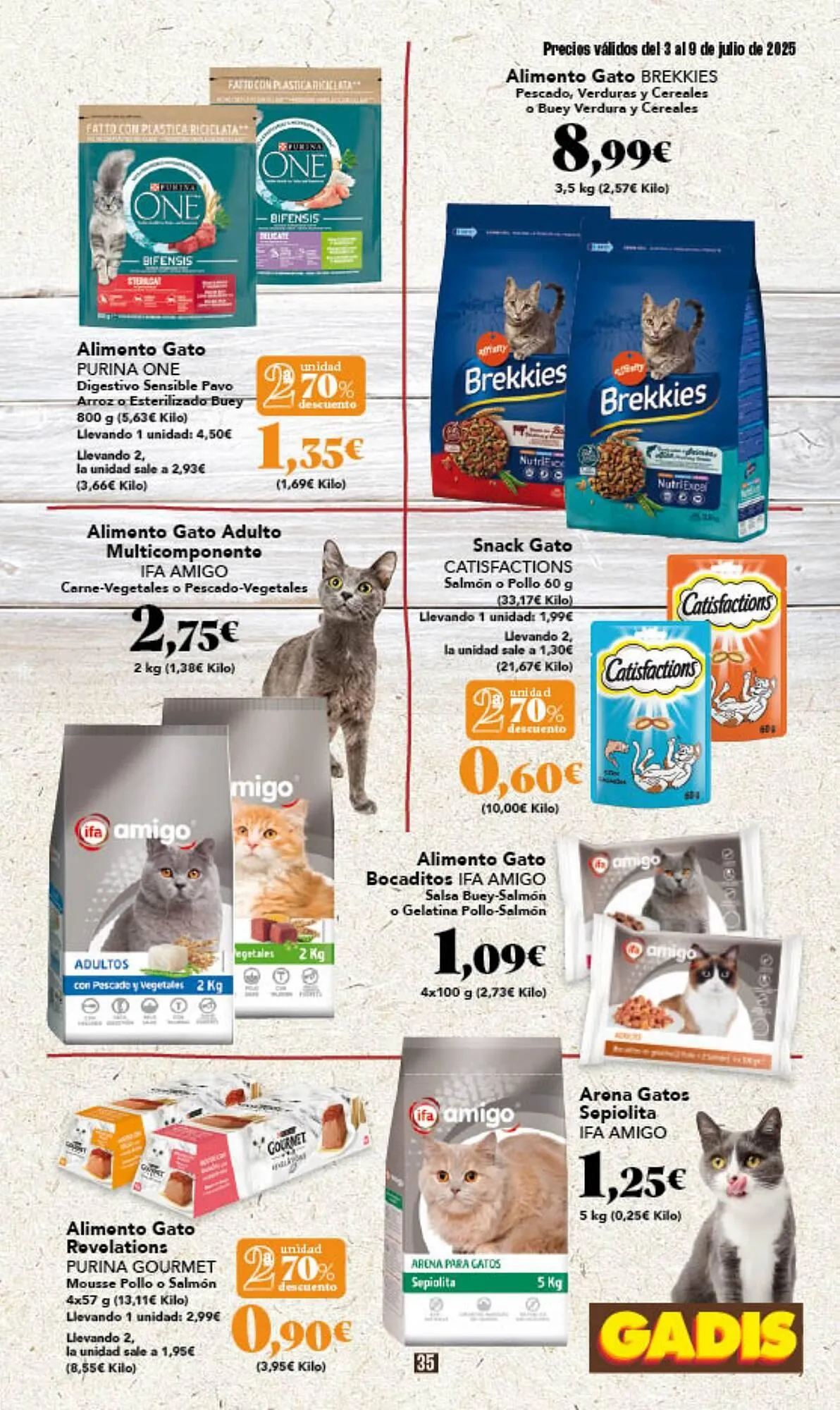 Catálogo de Folleto Gadis 3 de julio al 9 de julio 2025 - Página 35
