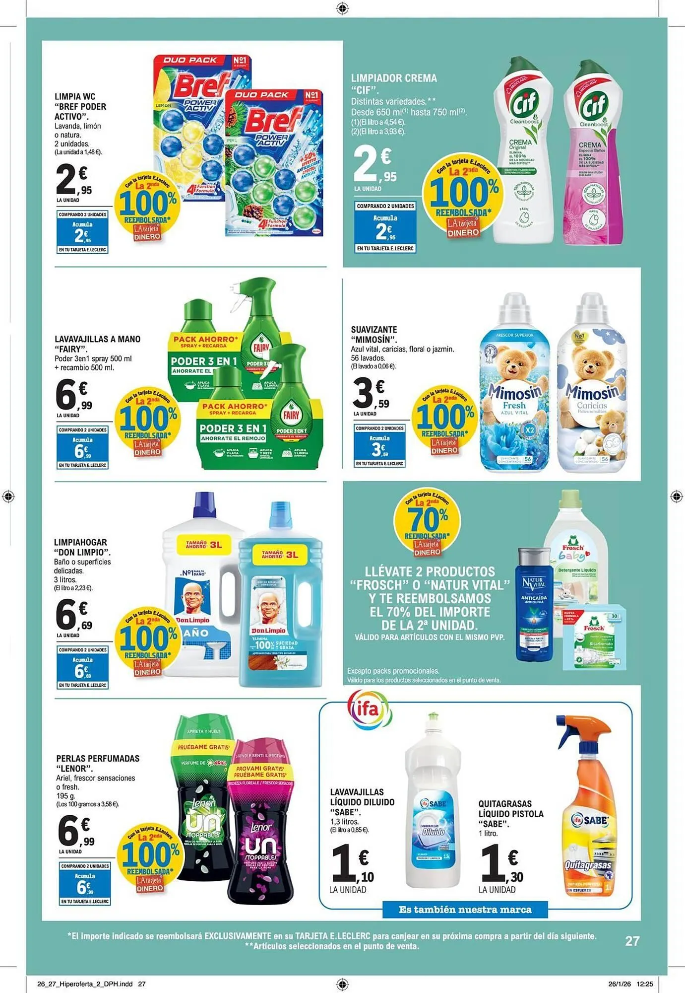 Catálogo de Catálogo E.Leclerc 4 de febrero al 15 de febrero 2026 - Página 27