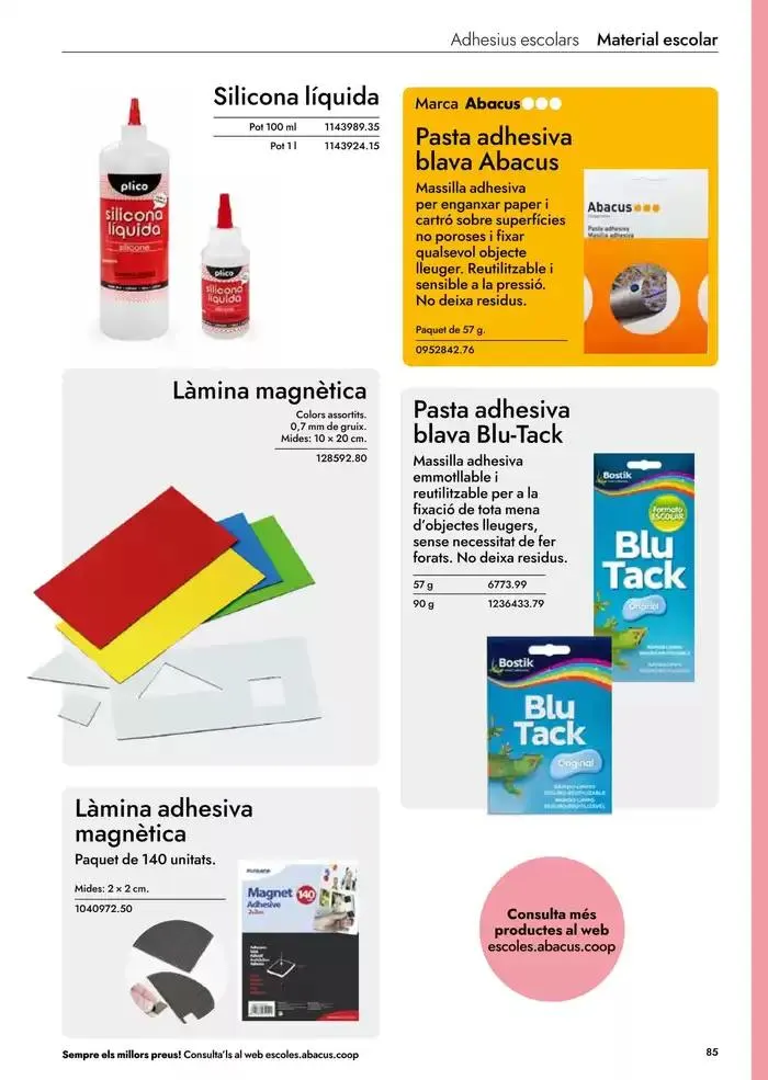 Catálogo de Catàleg Escolar 2025-2026 6 de mayo al 31 de diciembre 2026 - Página 87