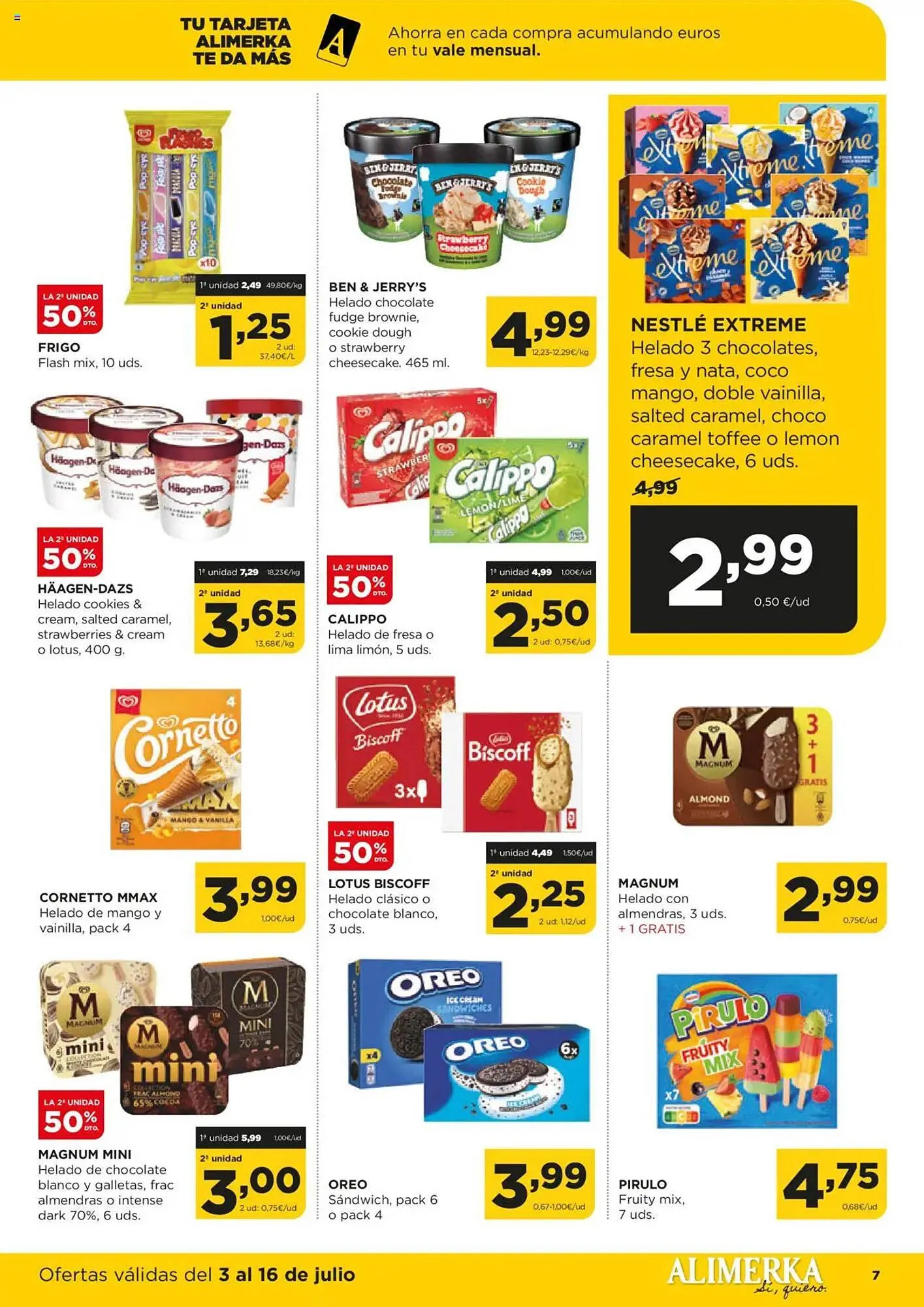 Catálogo de Folleto Alimerka 3 de julio al 16 de julio 2025 - Página 8