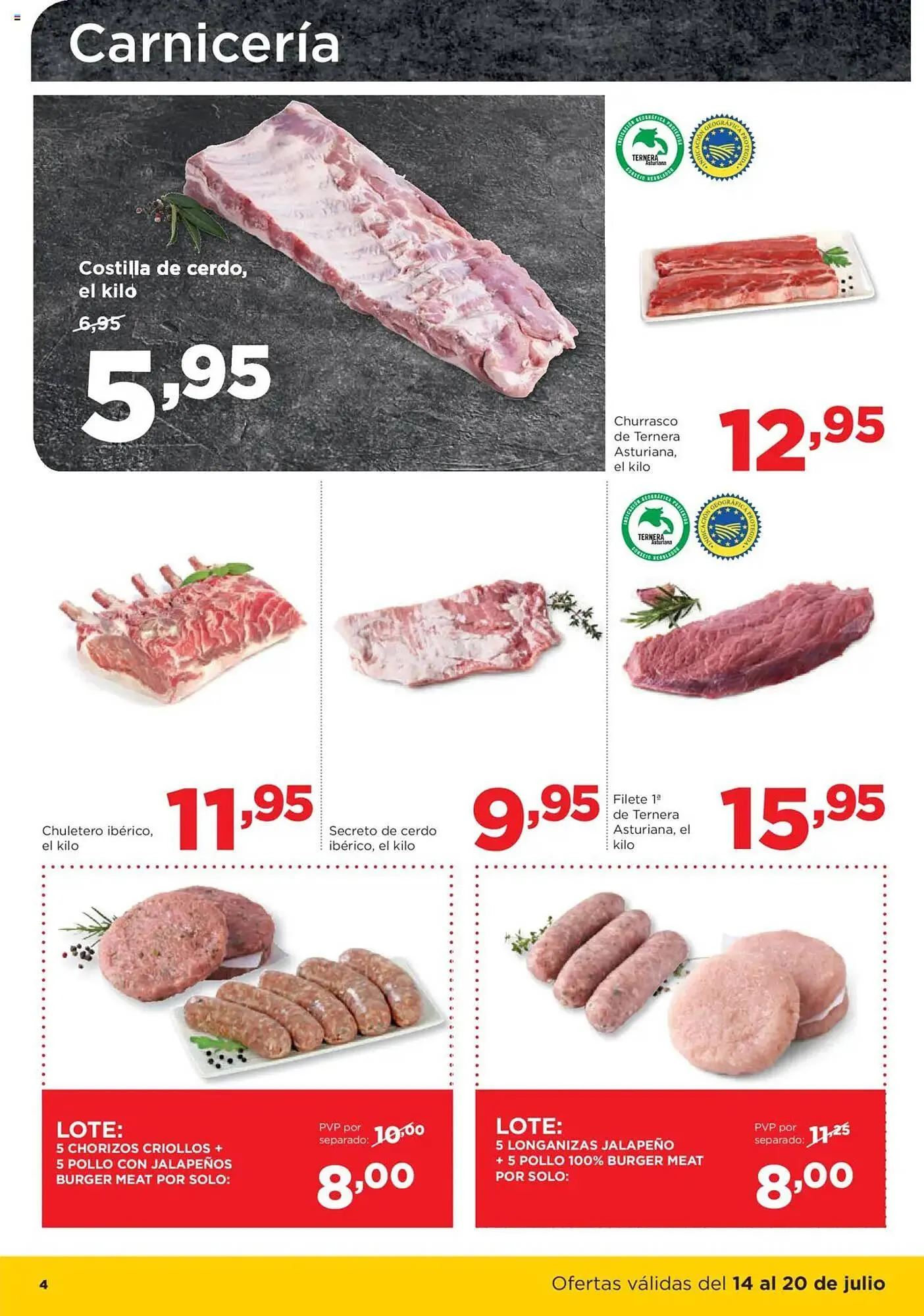 Catálogo de Folleto Alimerka 14 de julio al 20 de julio 2025 - Página 4