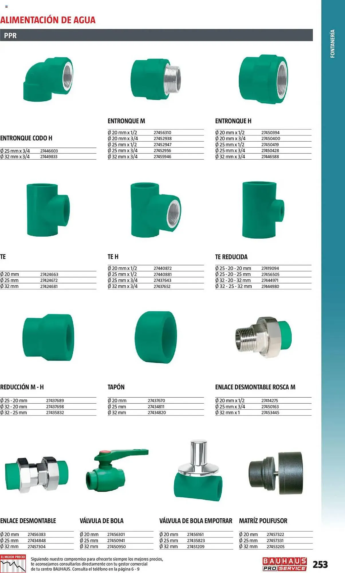Catálogo de Folleto Bauhaus 24 de febrero al 31 de diciembre 2025 - Página 253