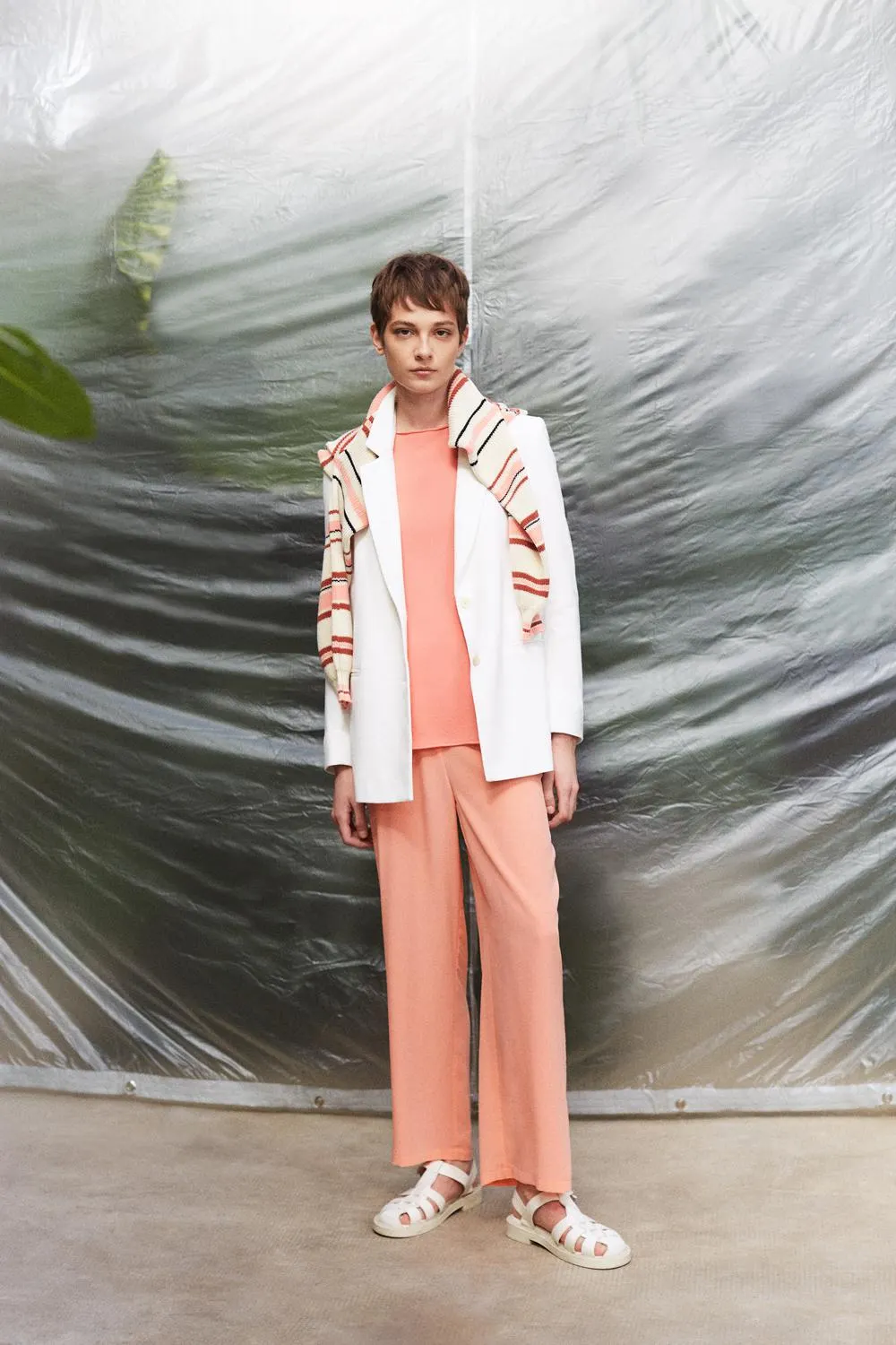 Pantalón rectos seda