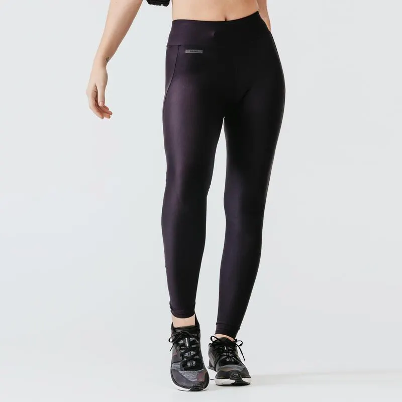 Leggings largos running mujer Dry negro