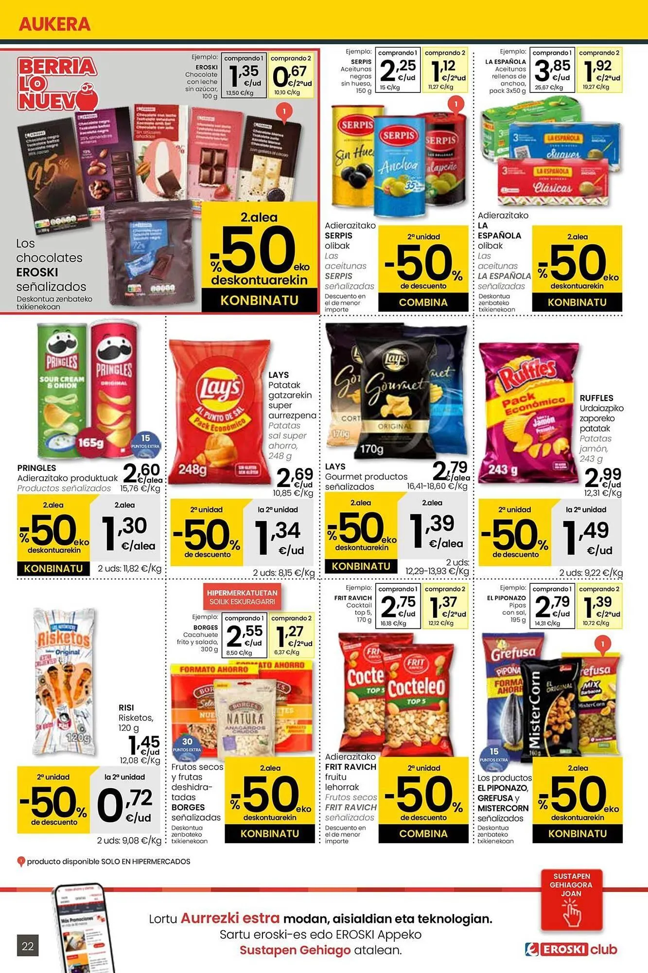 Catálogo de Folleto Eroski 15 de enero al 27 de enero 2026 - Página 22