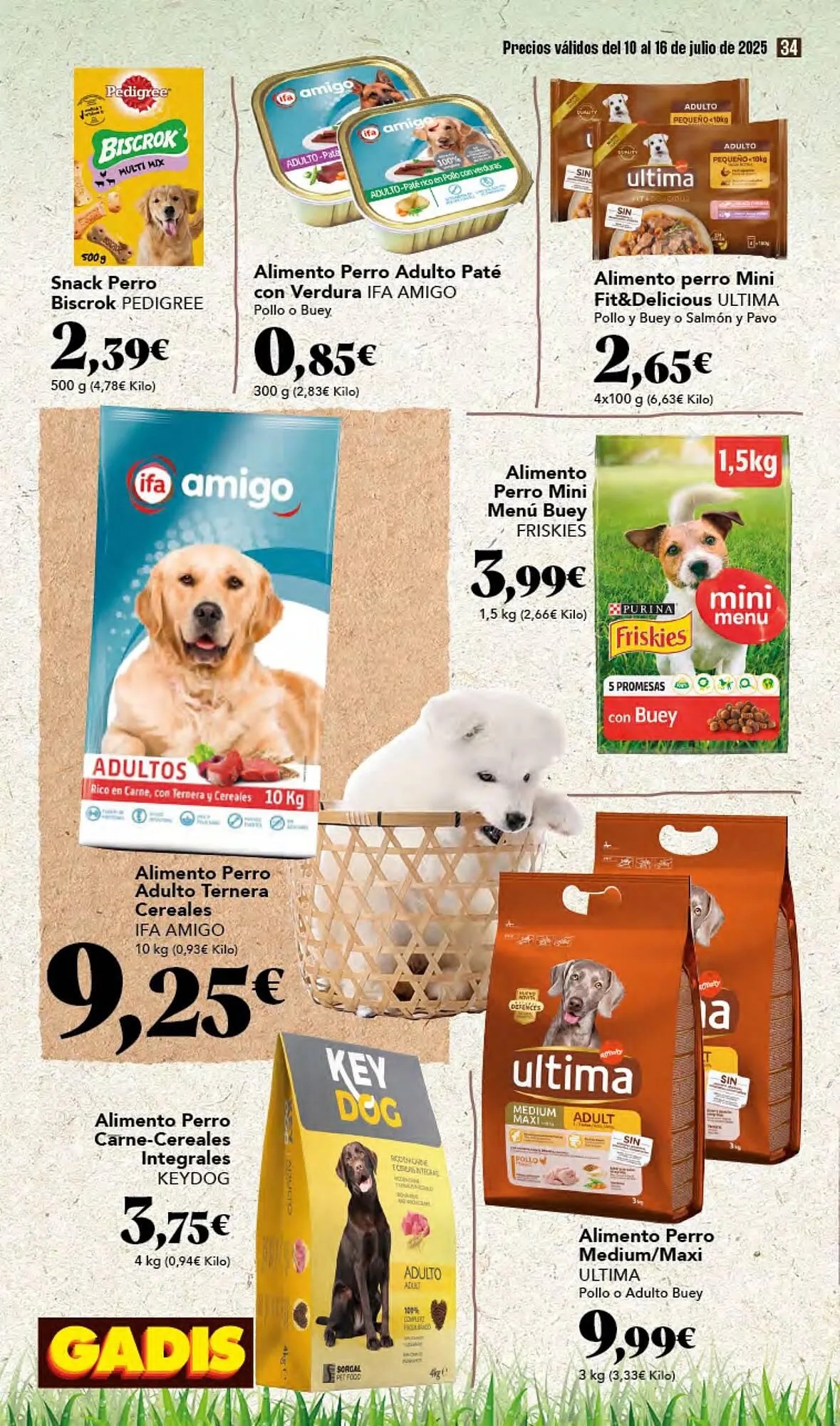 Catálogo de Folleto Gadis 10 de julio al 16 de julio 2025 - Página 34