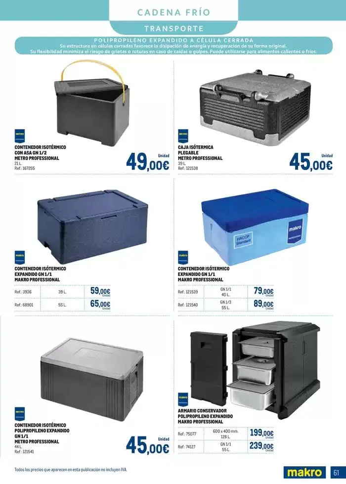 Catálogo de Especial Congelados Sur II 5 de mayo al 1 de junio 2025 - Página 61