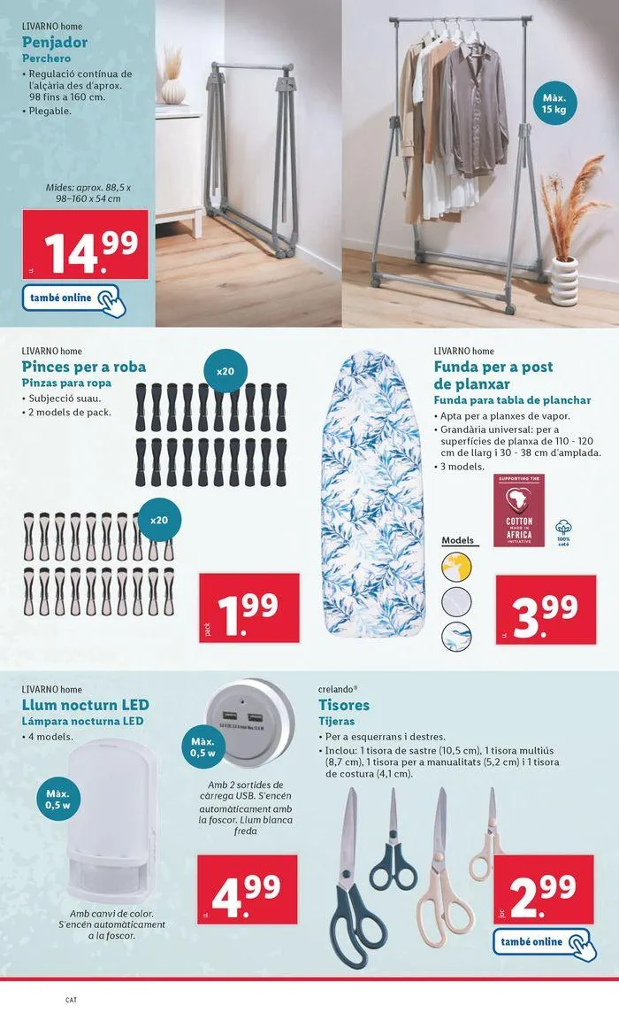 Catálogo de Bazar Lidl 2 de septiembre al 8 de septiembre 2024 - Página 12
