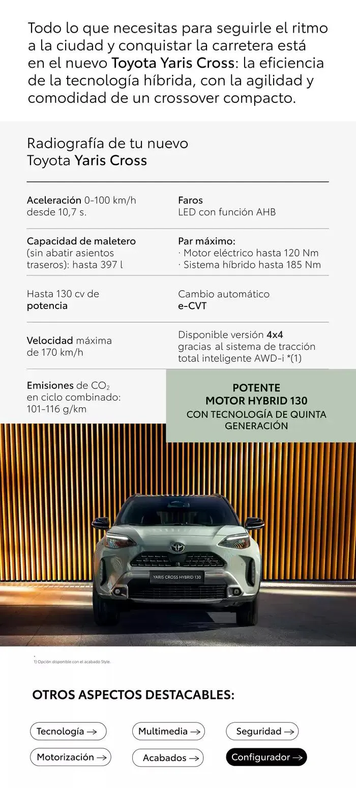 Catálogo de Catálogo Nuevo Yaris Cross 18 de marzo al 18 de marzo 2026 - Página 2