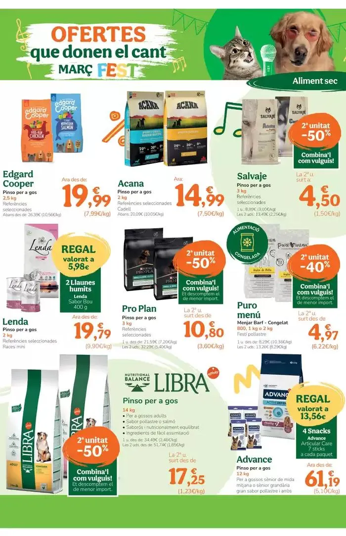 Catálogo de Ofertes que donen el cant. Març fest 27 de febrero al 26 de marzo 2025 - Página 3