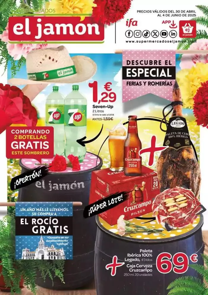 Precios válidos del 30 de abril al 4 de junio - 1