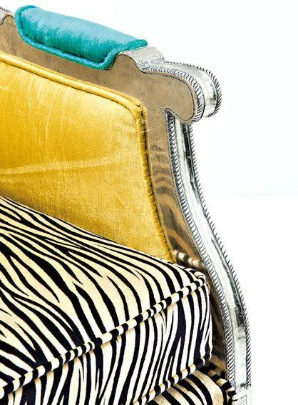 Butaca zebra Vintage Regencia Kare