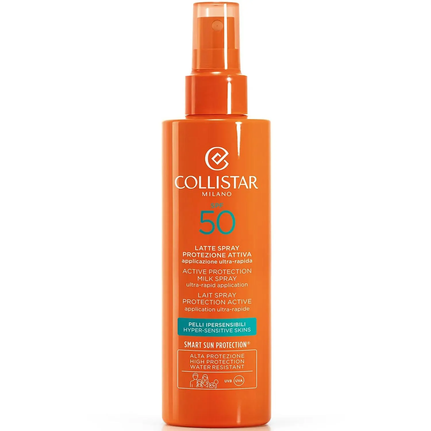 Collistar Active Protection Milk Spray Hyper-Sensitive Skins SPF 50 200ml