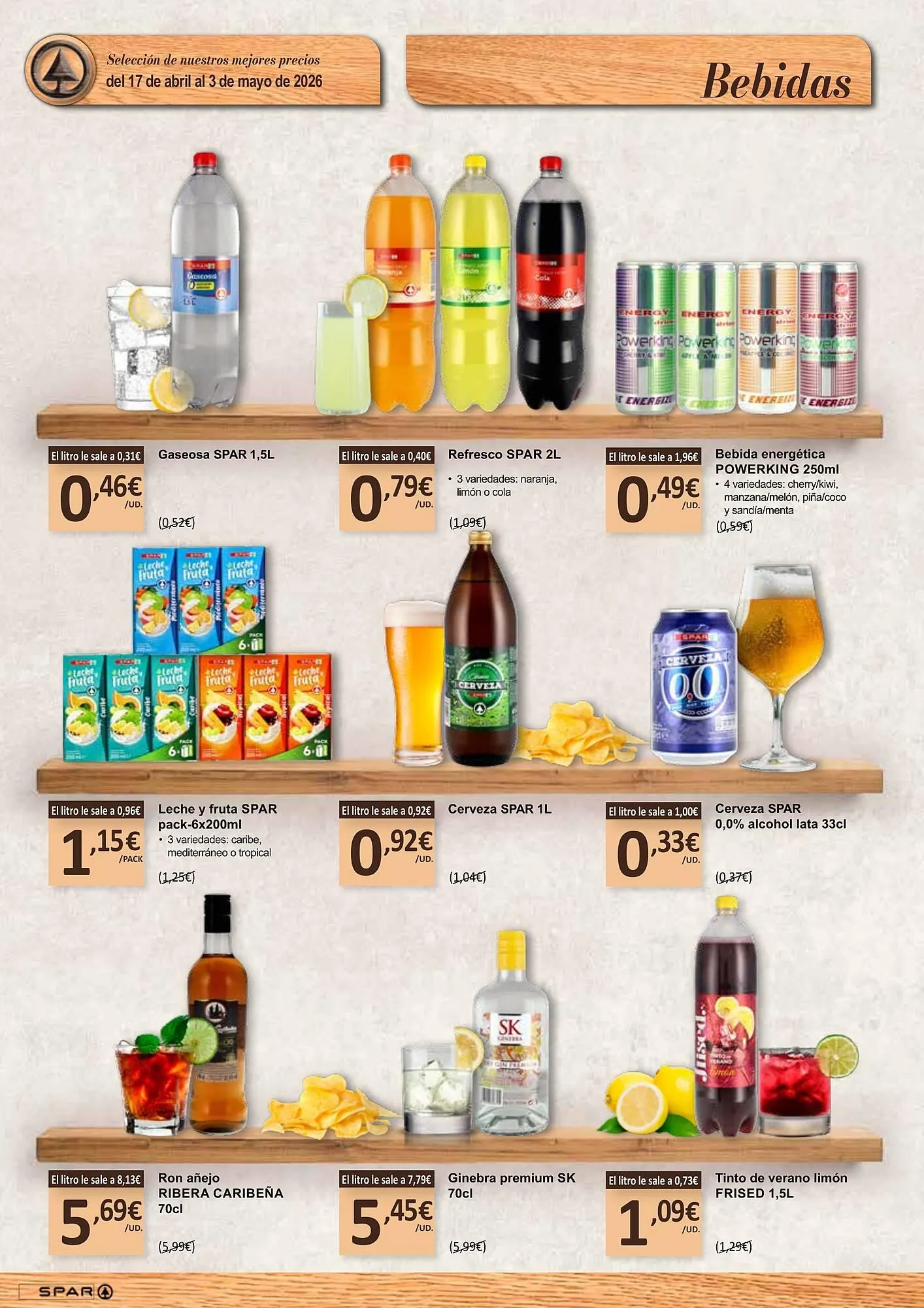 Catálogo de Folleto SPAR 17 de abril al 3 de mayo 2026 - Página 8