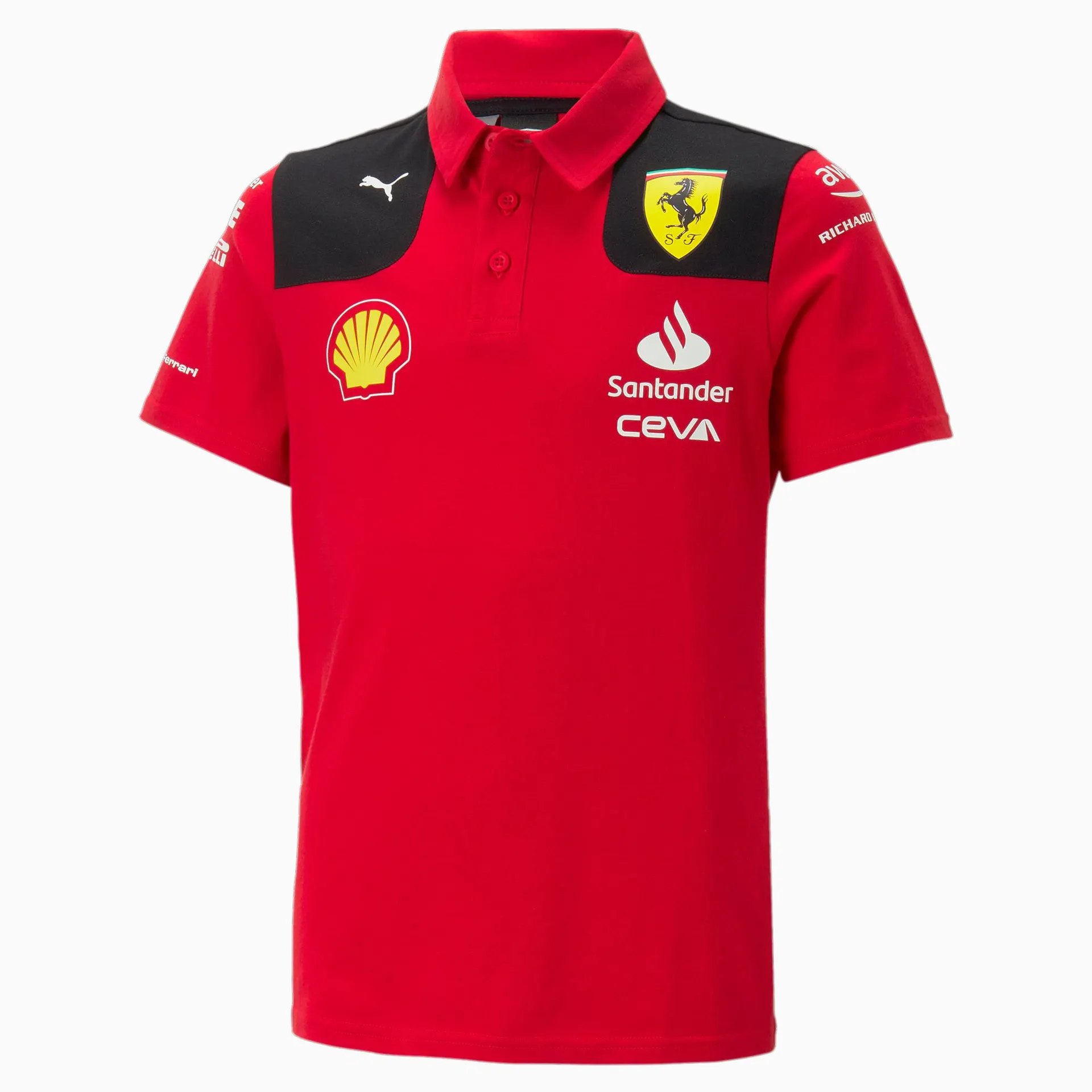 Scuderia Ferrari 2023 Team Replica Polo Youth
