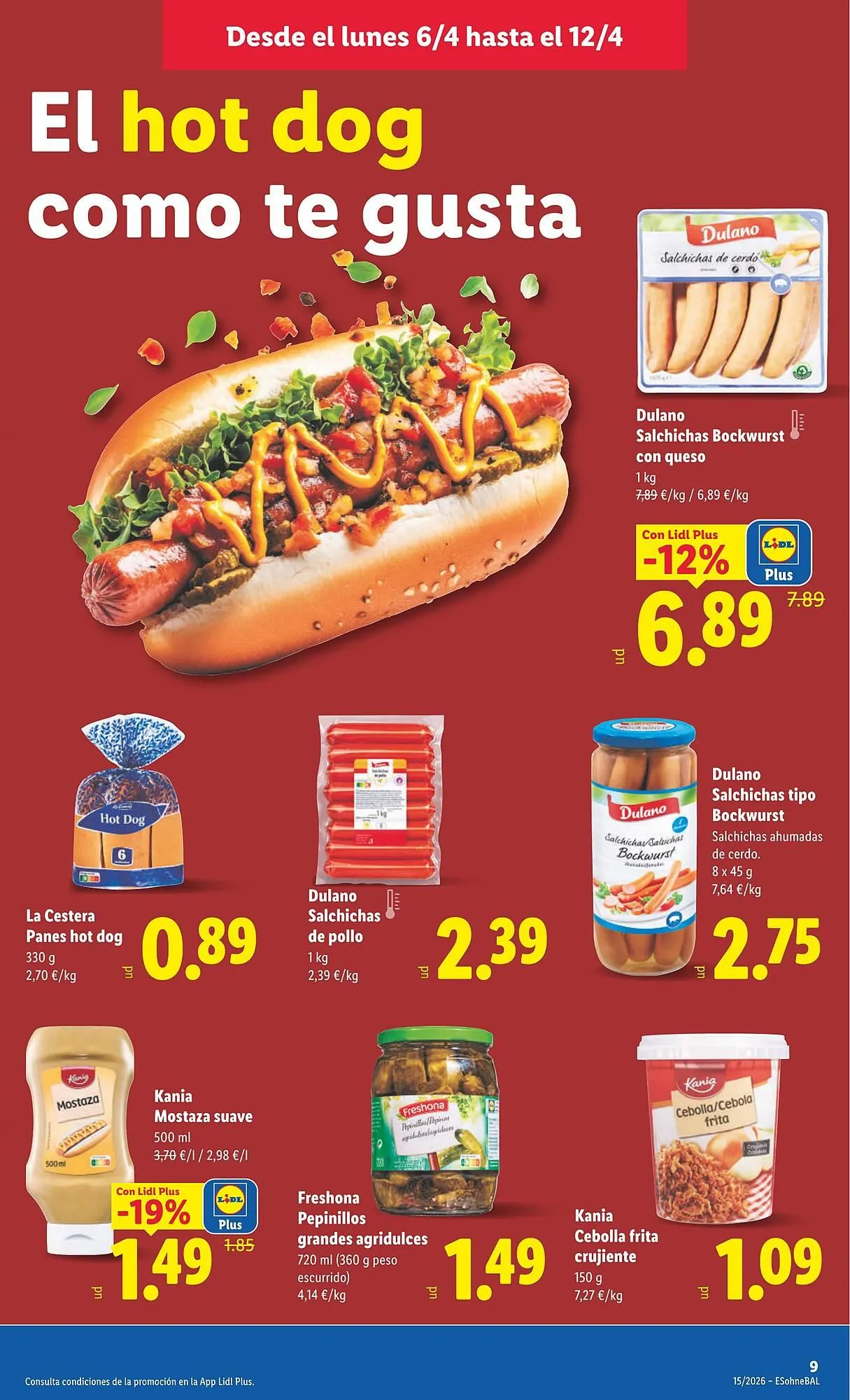 Catálogo de Catálogo Lidl 6 de abril al 12 de abril 2026 - Página 11