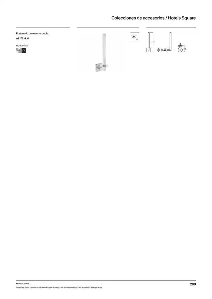 Catálogo de Colecciones de Baño, Muebles y Accesorios 9 de enero al 31 de diciembre 2025 - Página 271