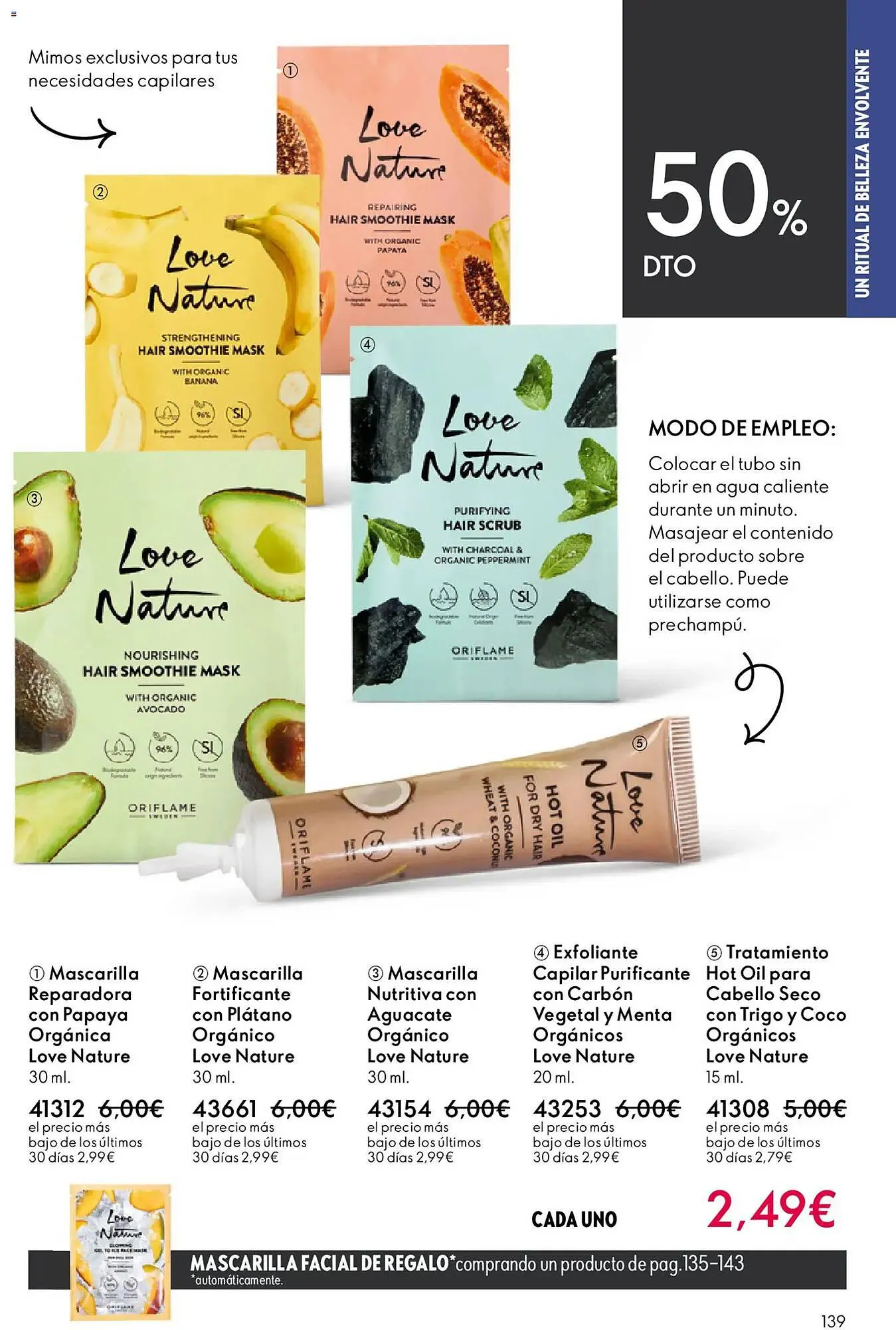 Catálogo de Catálogo Oriflame 22 de abril al 12 de mayo 2026 - Página 139