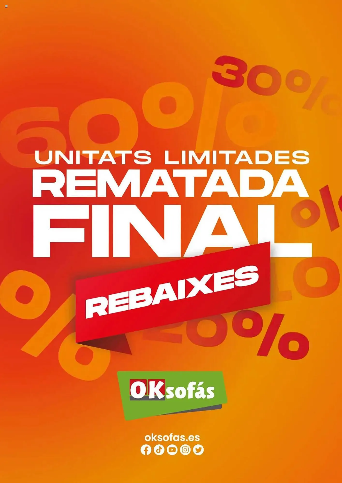 Catálogo de Folleto OKSofas 1 de septiembre al 30 de septiembre 2025 - Página 1