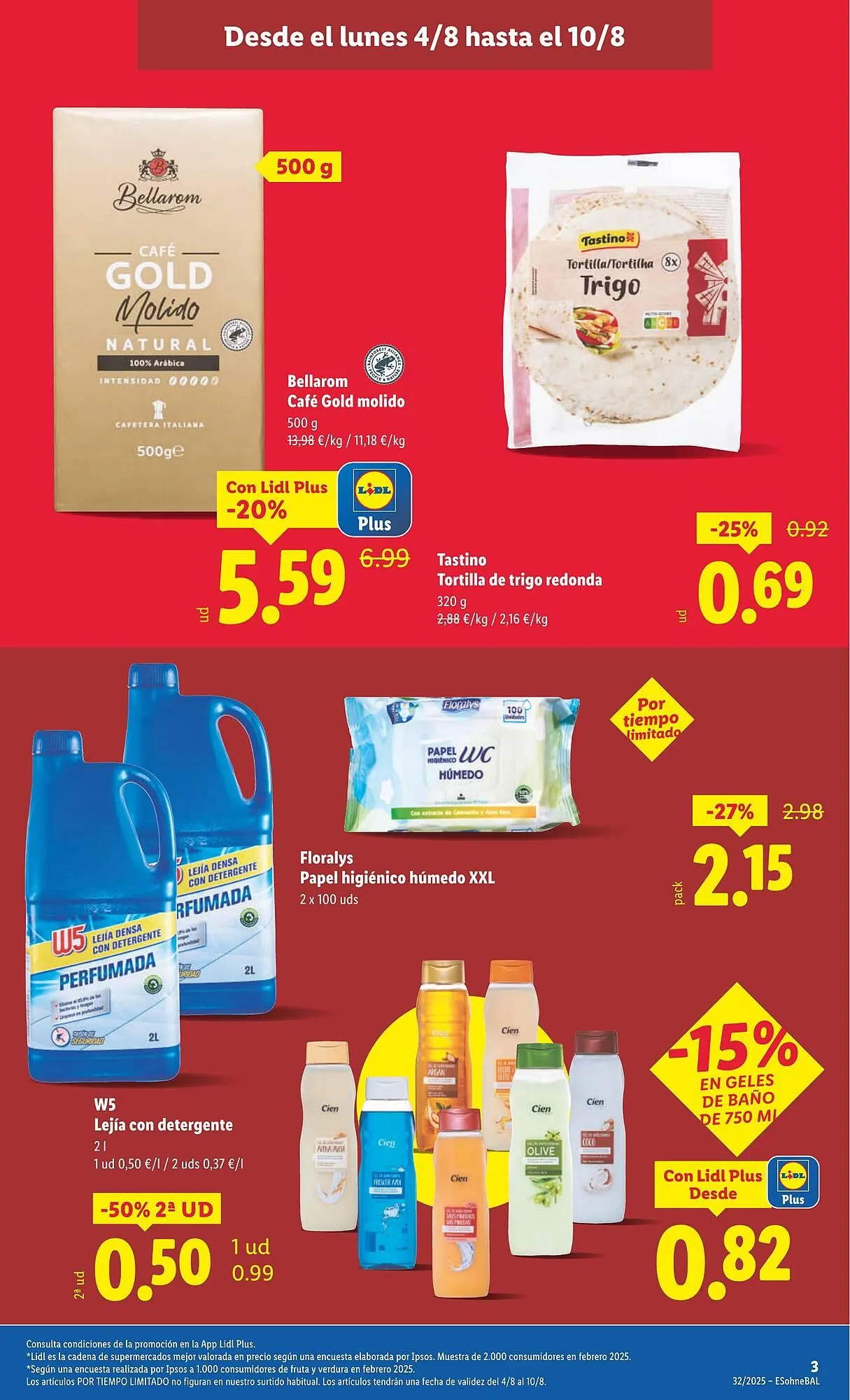 Catálogo de Folleto Lidl 4 de agosto al 10 de agosto 2025 - Página 23