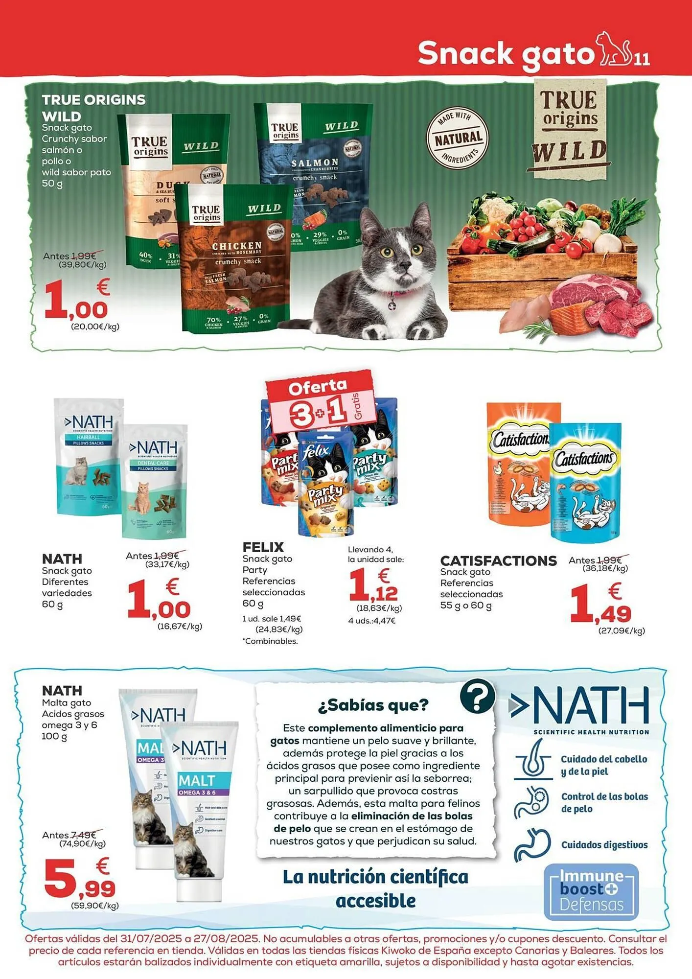 Catálogo de Folleto Kiwoko 31 de julio al 27 de agosto 2025 - Página 11