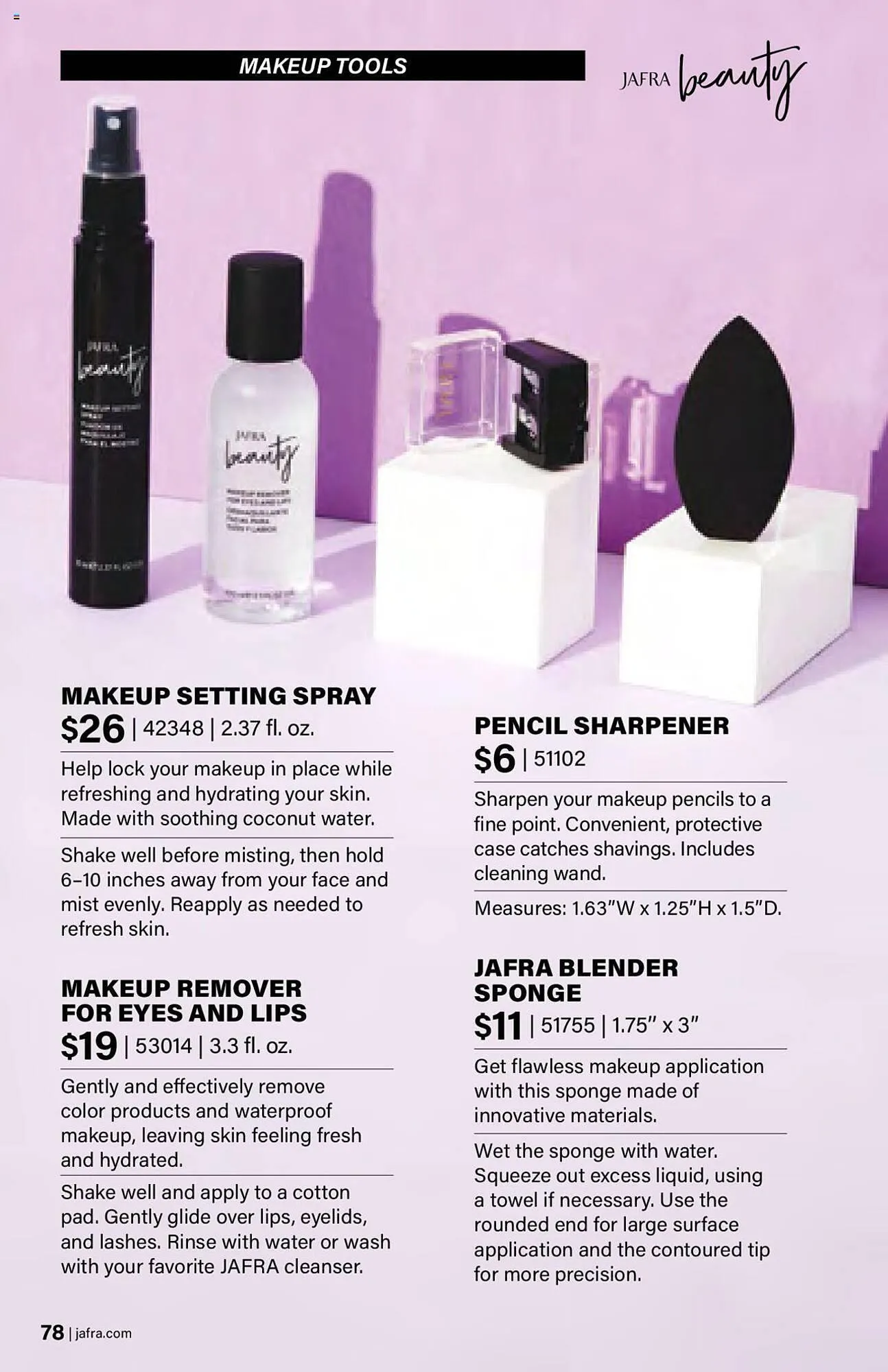 Catálogo de Folleto JAFRA 1 de agosto al 31 de diciembre 2024 - Página 78