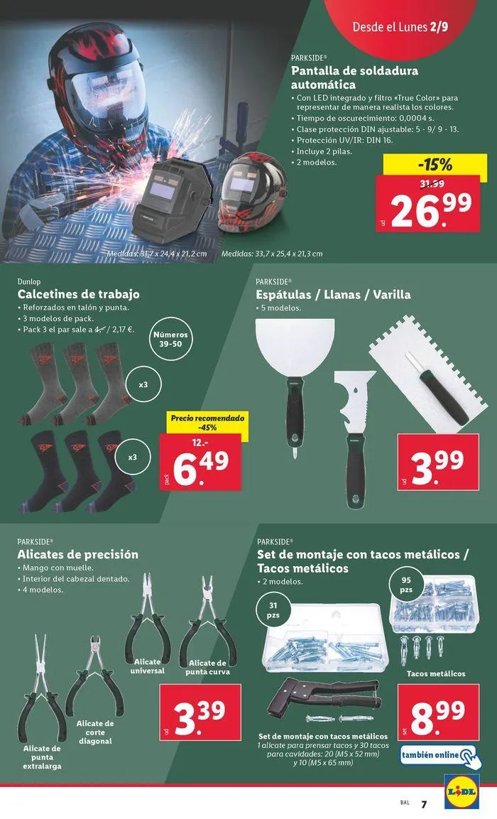 Catálogo de Bazar Lidl 2 de septiembre al 8 de septiembre 2024 - Página 7