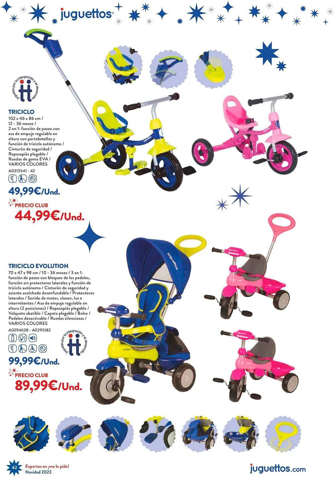 Catálogo de Folleto Juguettos 6 de noviembre al 24 de diciembre 2023 - Página 42