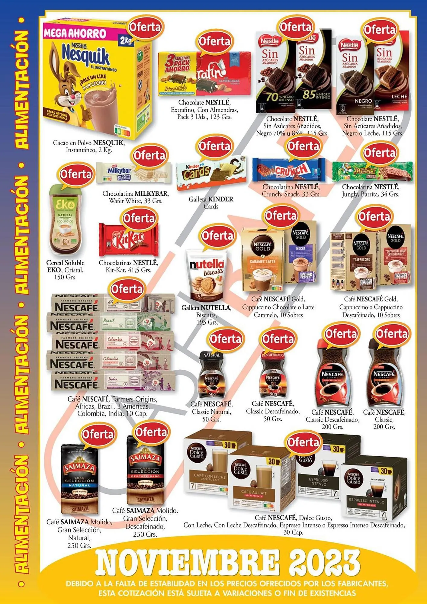 Catálogo de Folleto Cash Barea 6 de noviembre al 30 de noviembre 2023 - Página 3