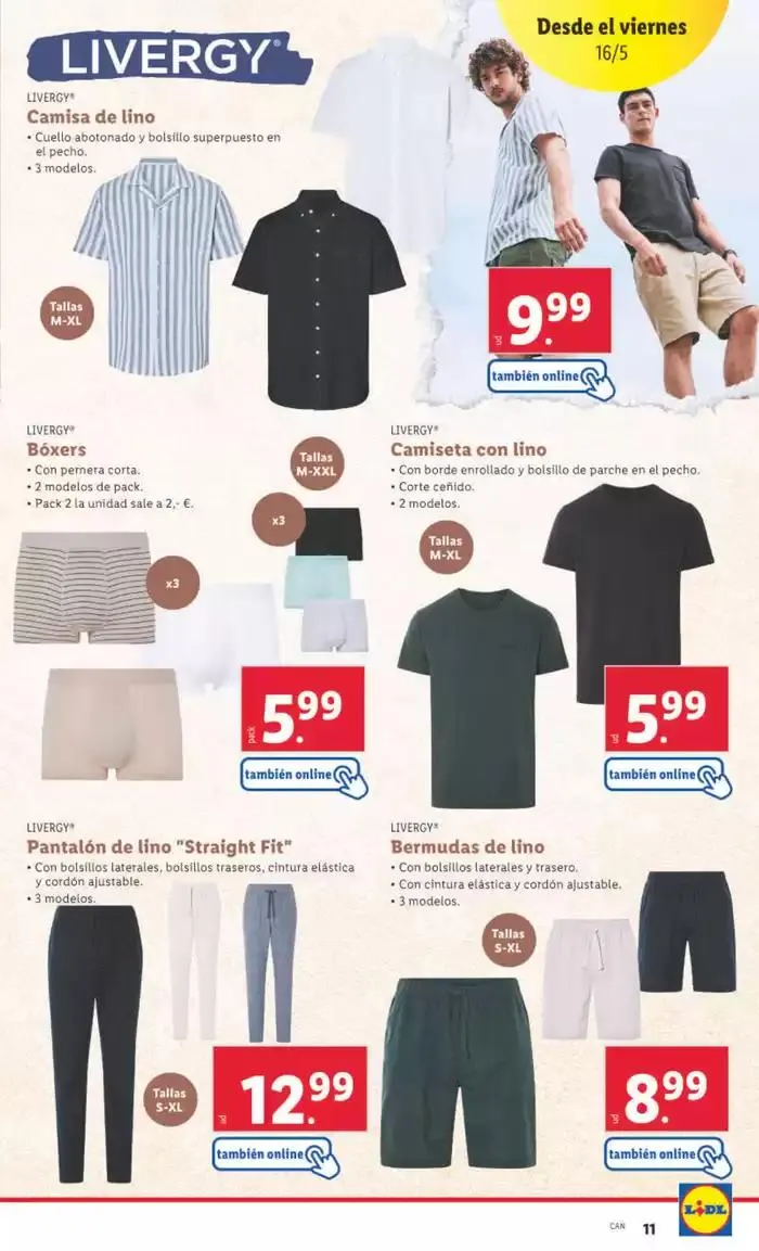 Catálogo de ¡Bazar Lidl! Ofertas válidas del 12/05 al 18/05 12 de mayo al 18 de mayo 2025 - Página 21