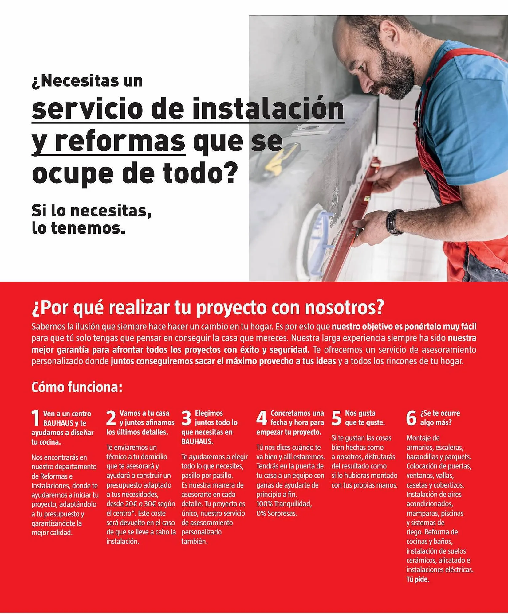 Catálogo de Folleto Bauhaus 26 de mayo al 1 de octubre 2023 - Página 2