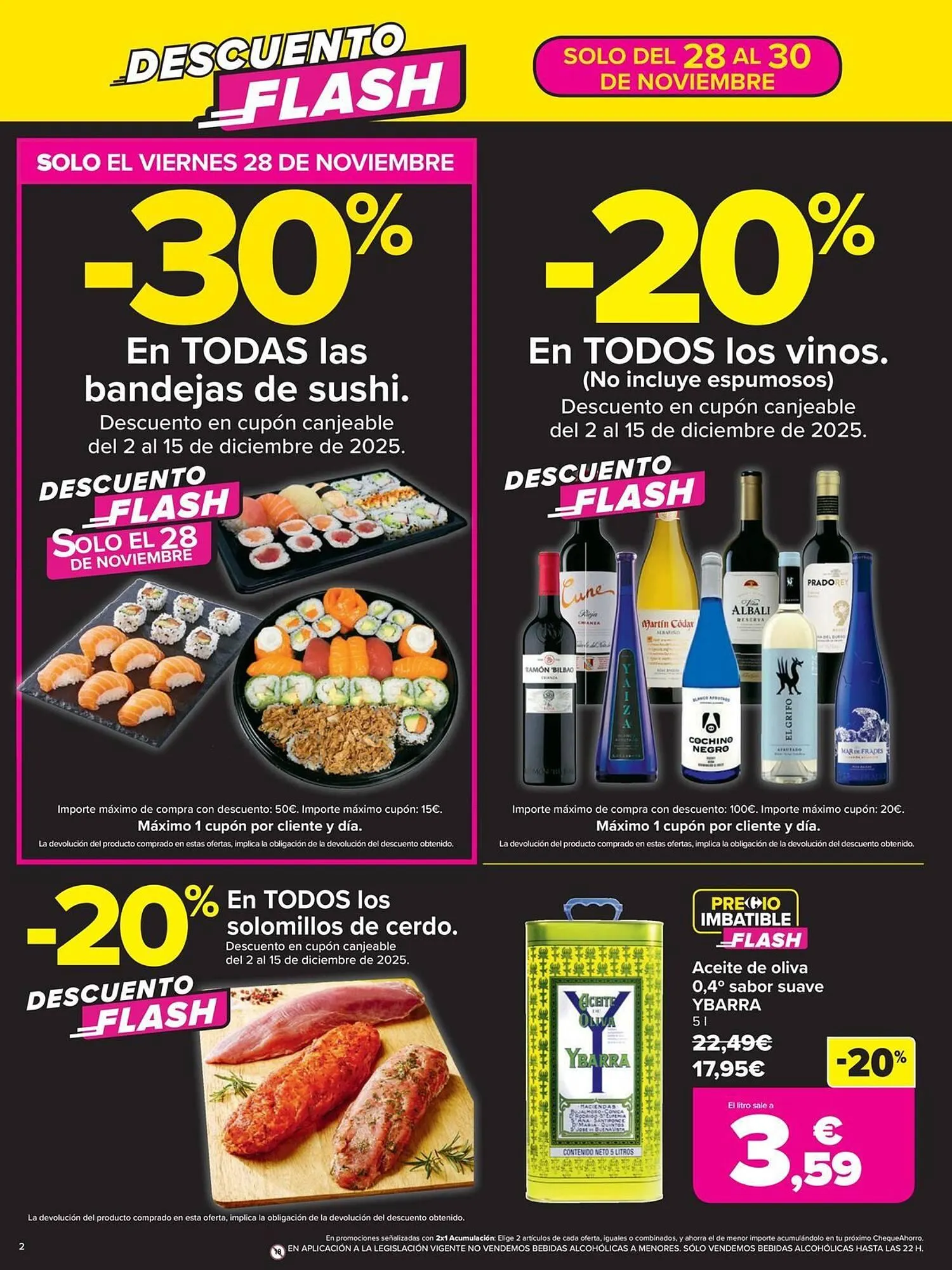 Catálogo de Folleto Carrefour 28 de noviembre al 30 de noviembre 2025 - Página 2