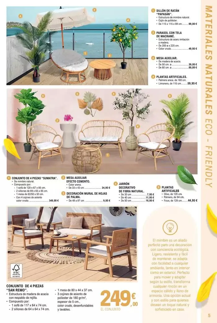 Catálogo de Aire libre Salamanca 25 de abril al 18 de mayo 2025 - Página 5