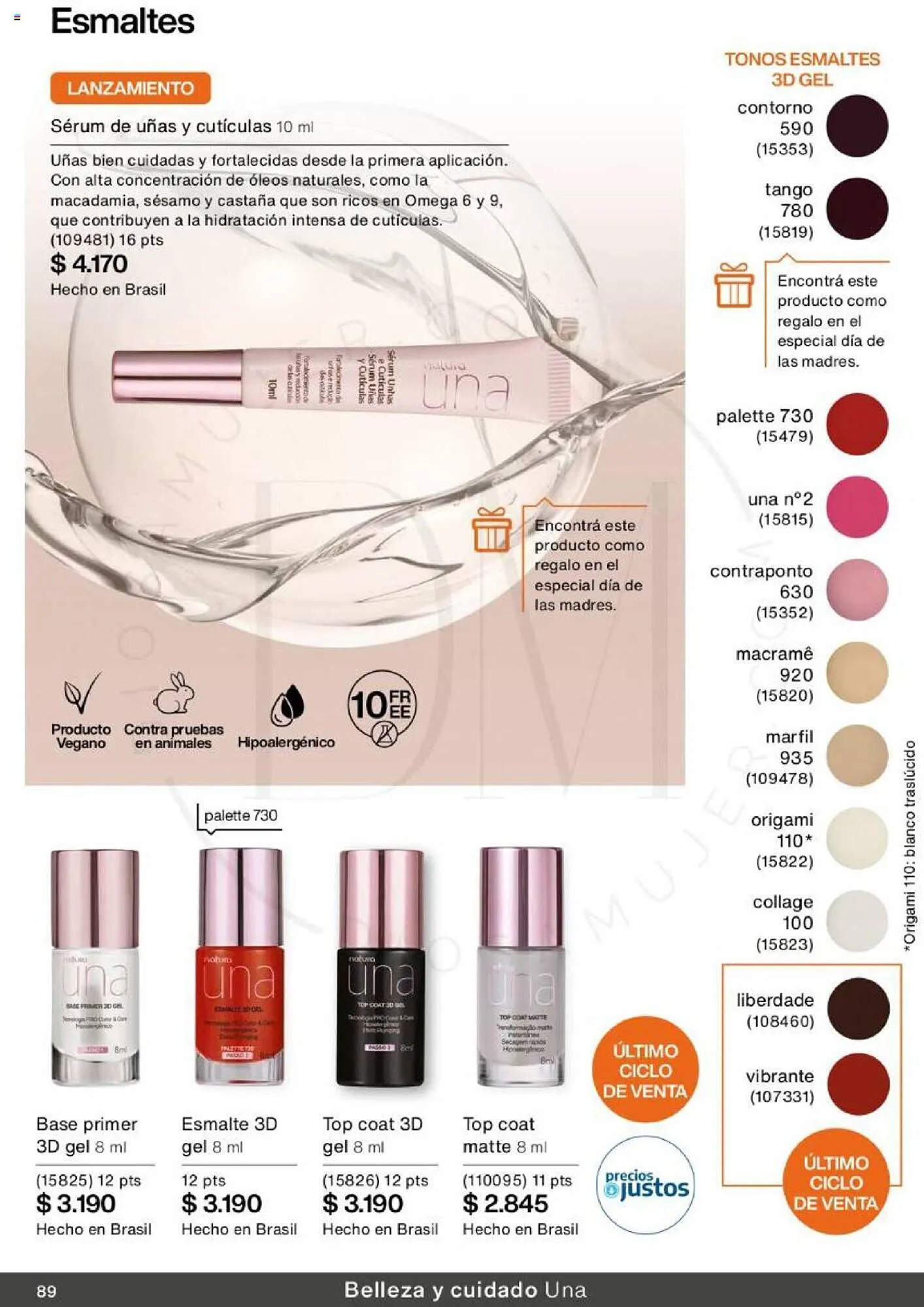 Catálogo de Folleto Natura 1 de septiembre al 30 de septiembre 2023 - Página 89