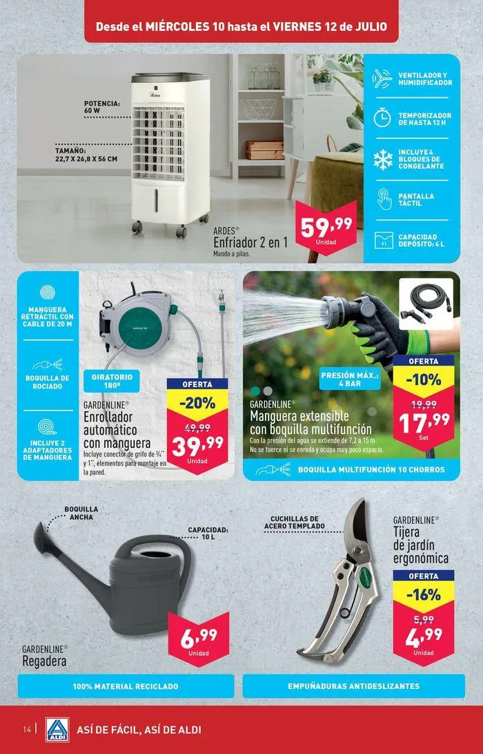 Catálogo de ¡Así de fácil, así de Aldi! 10 de julio al 16 de julio 2024 - Página 14