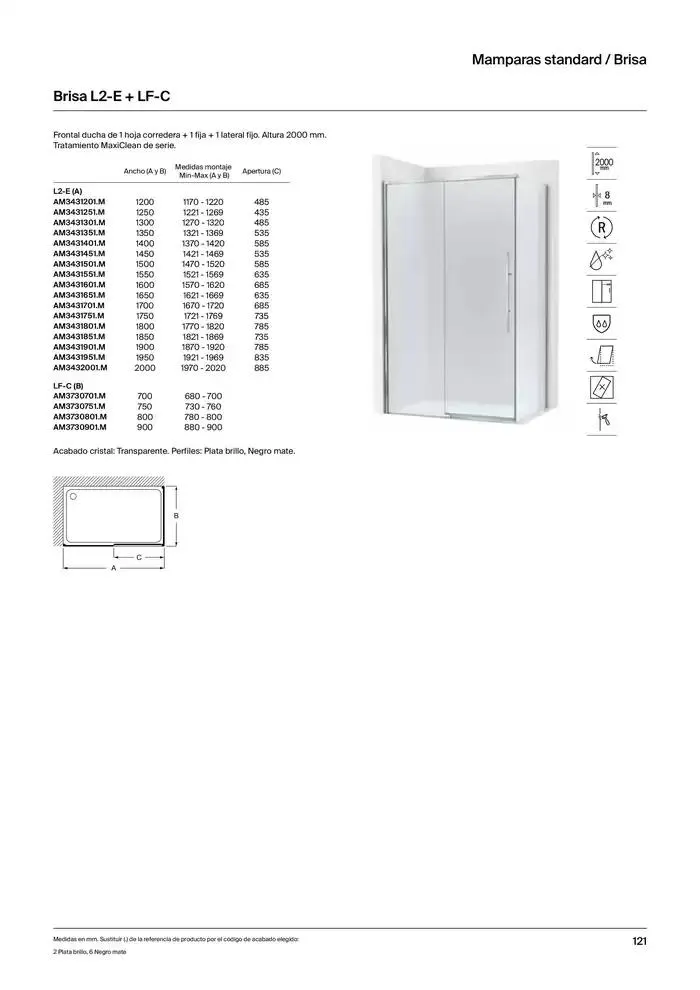 Catálogo de Platos de Ducha, Bañeras y Mamparas 9 de enero al 31 de diciembre 2025 - Página 123