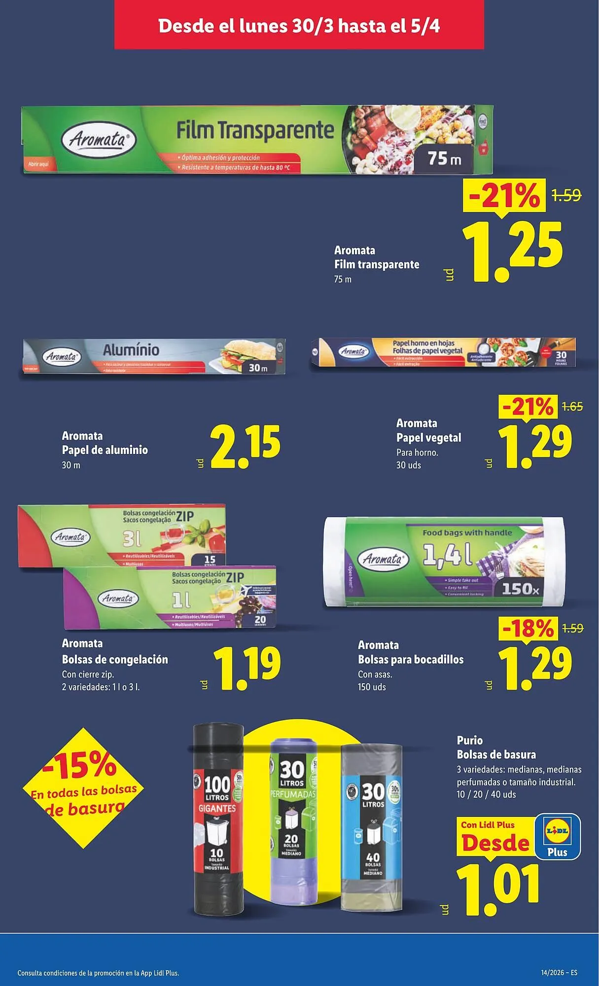 Catálogo de Catálogo Lidl 30 de marzo al 6 de abril 2026 - Página 25