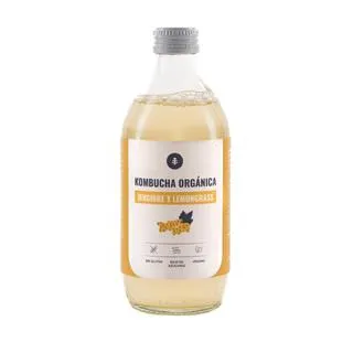 Kombucha ECO Jengibre y lemongrass Planeta Huerto 330 ml
