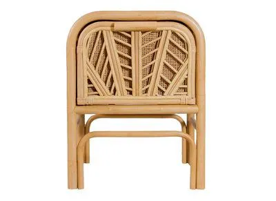 Mesita de noche en ratán GALON