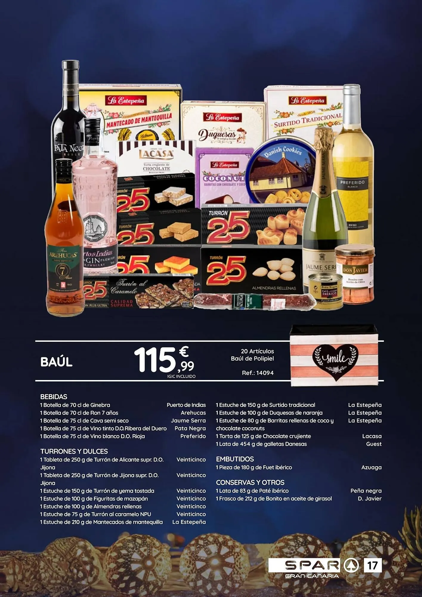 Catálogo de Folleto SPAR Gran Canaria 31 de octubre al 24 de diciembre 2024 - Página 17