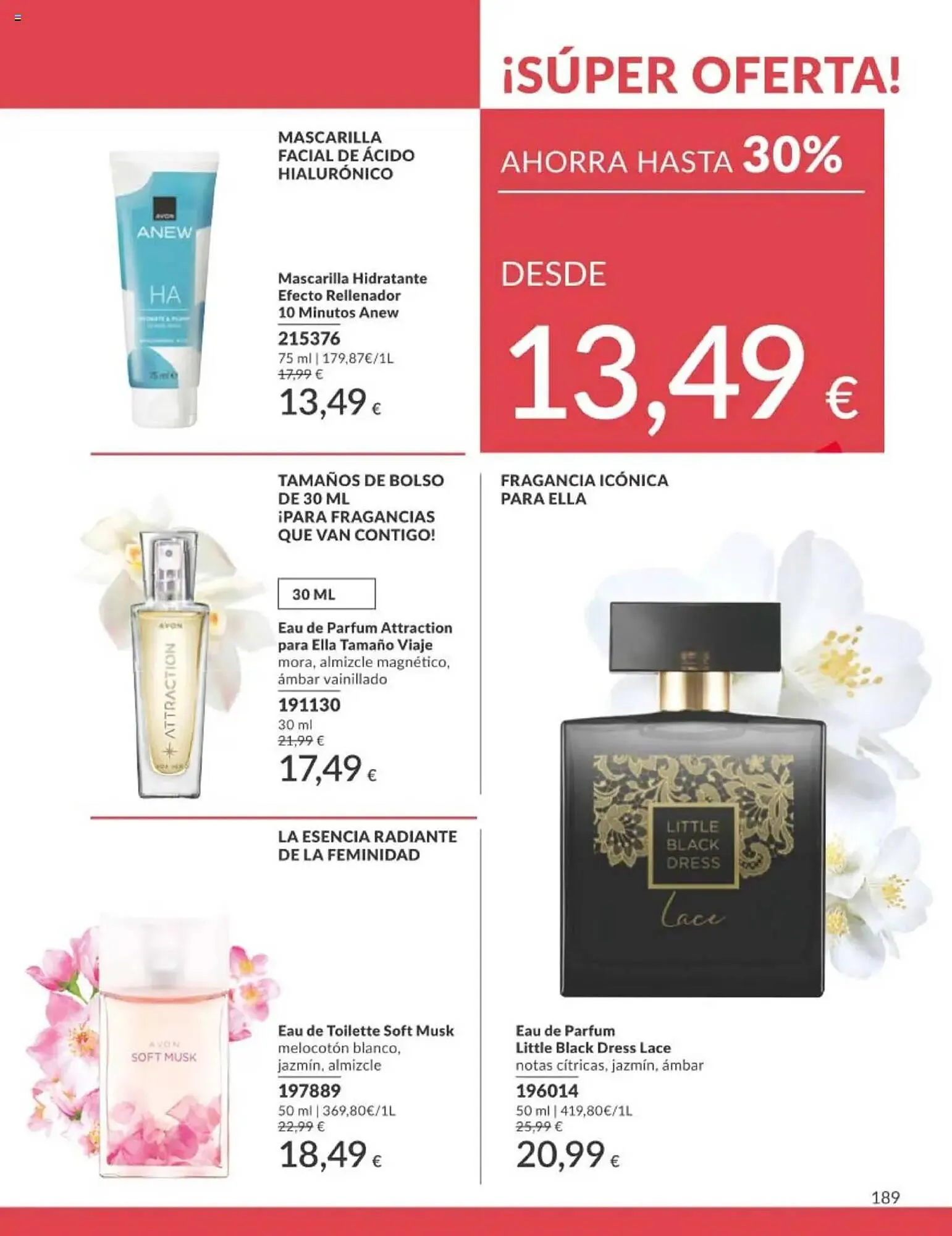 Catálogo de Folleto AVON 1 de agosto al 31 de agosto 2025 - Página 189