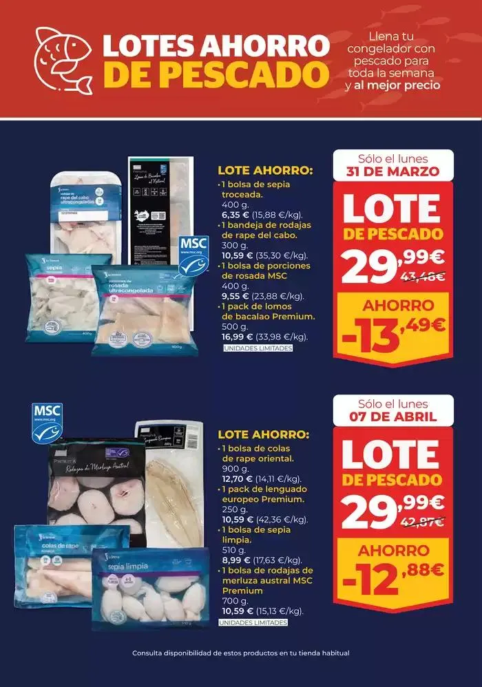 Catálogo de Validez folleto: del 27/03 al 09/04/2025 27 de marzo al 9 de abril 2025 - Página 2